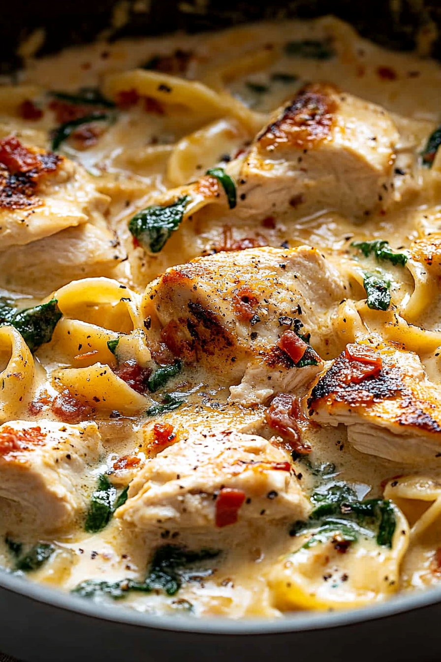 creamy chicken pasta