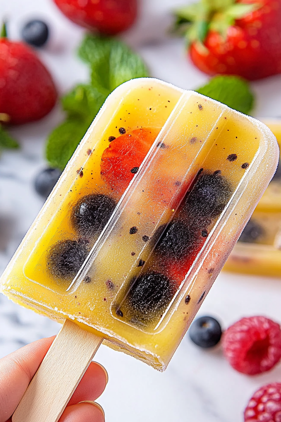 fruit popsicles