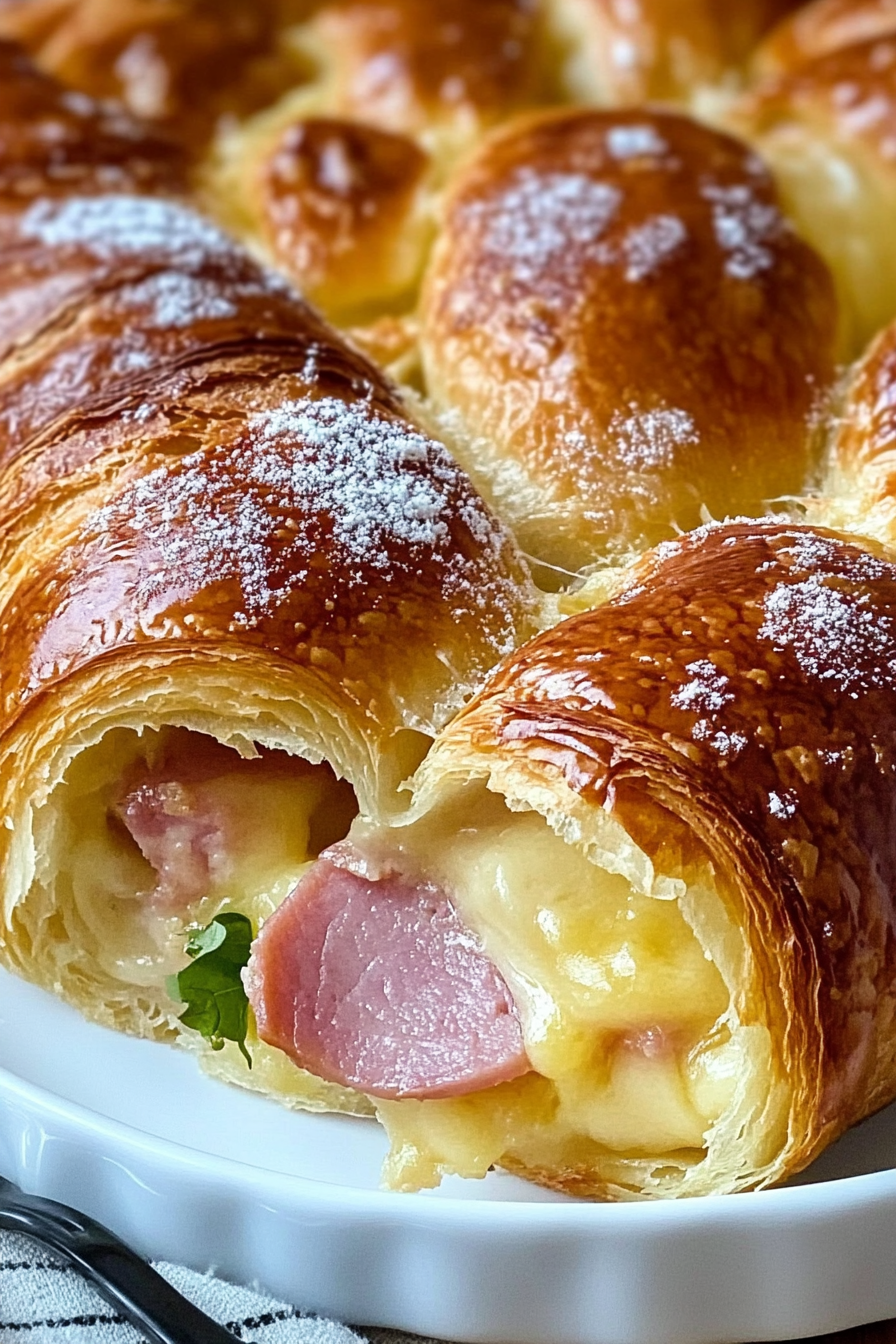 ham and cheese croissant