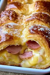 ham and cheese croissant