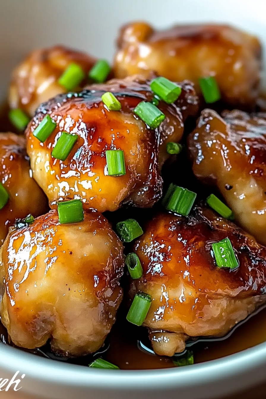 honey garlic chicken thighs
