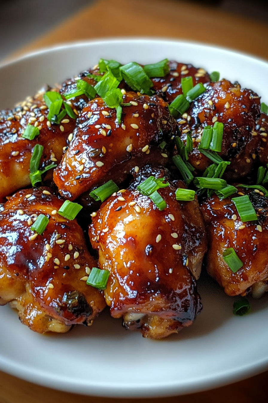 honey garlic chicken thighs