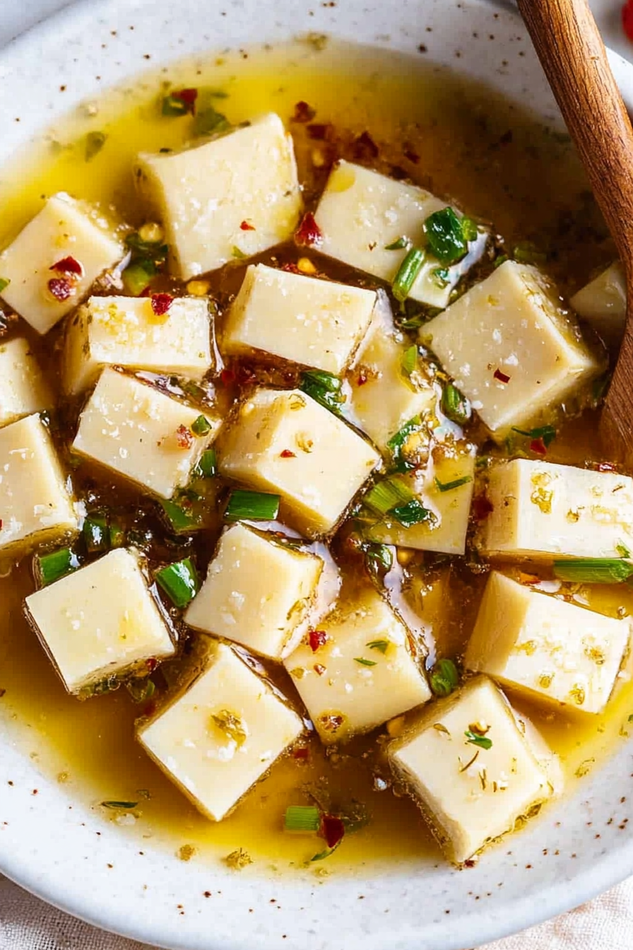 marinated parmesan