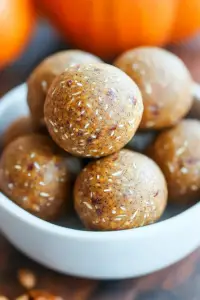 pumpkin pie energy balls
