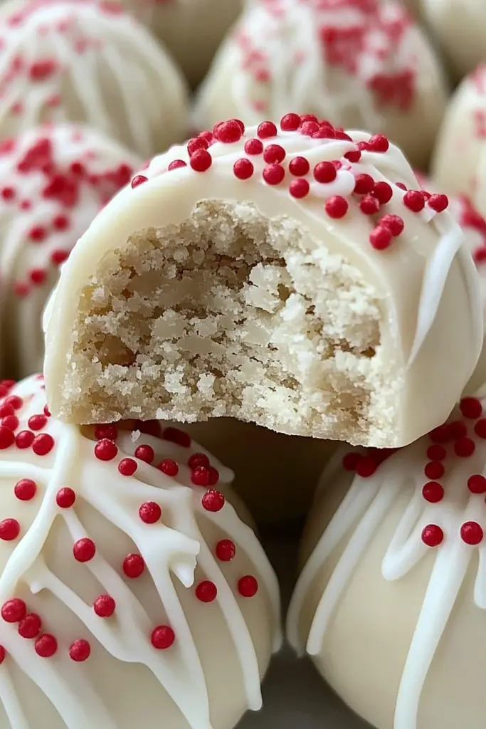 sugar cookie truffles