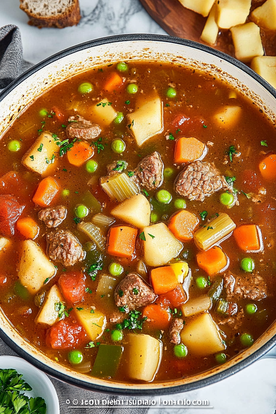 vegetable beef soup