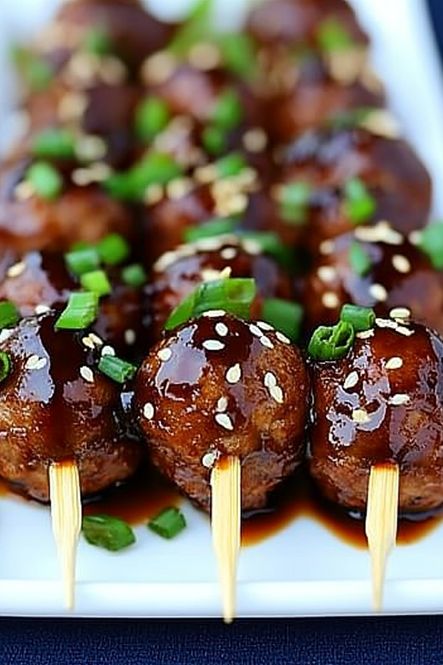 Asian meatballs