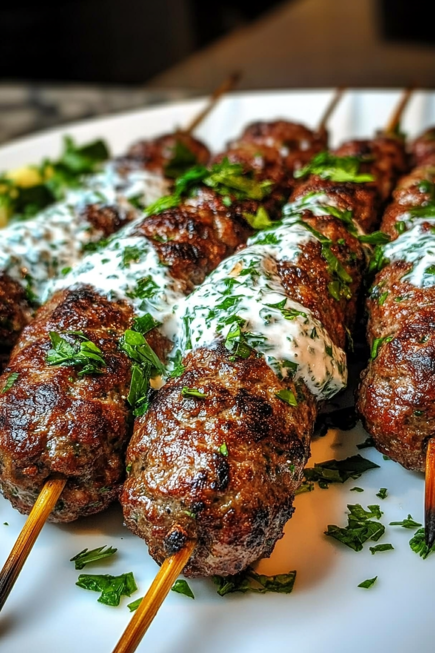 Beef Kofta Kebabs