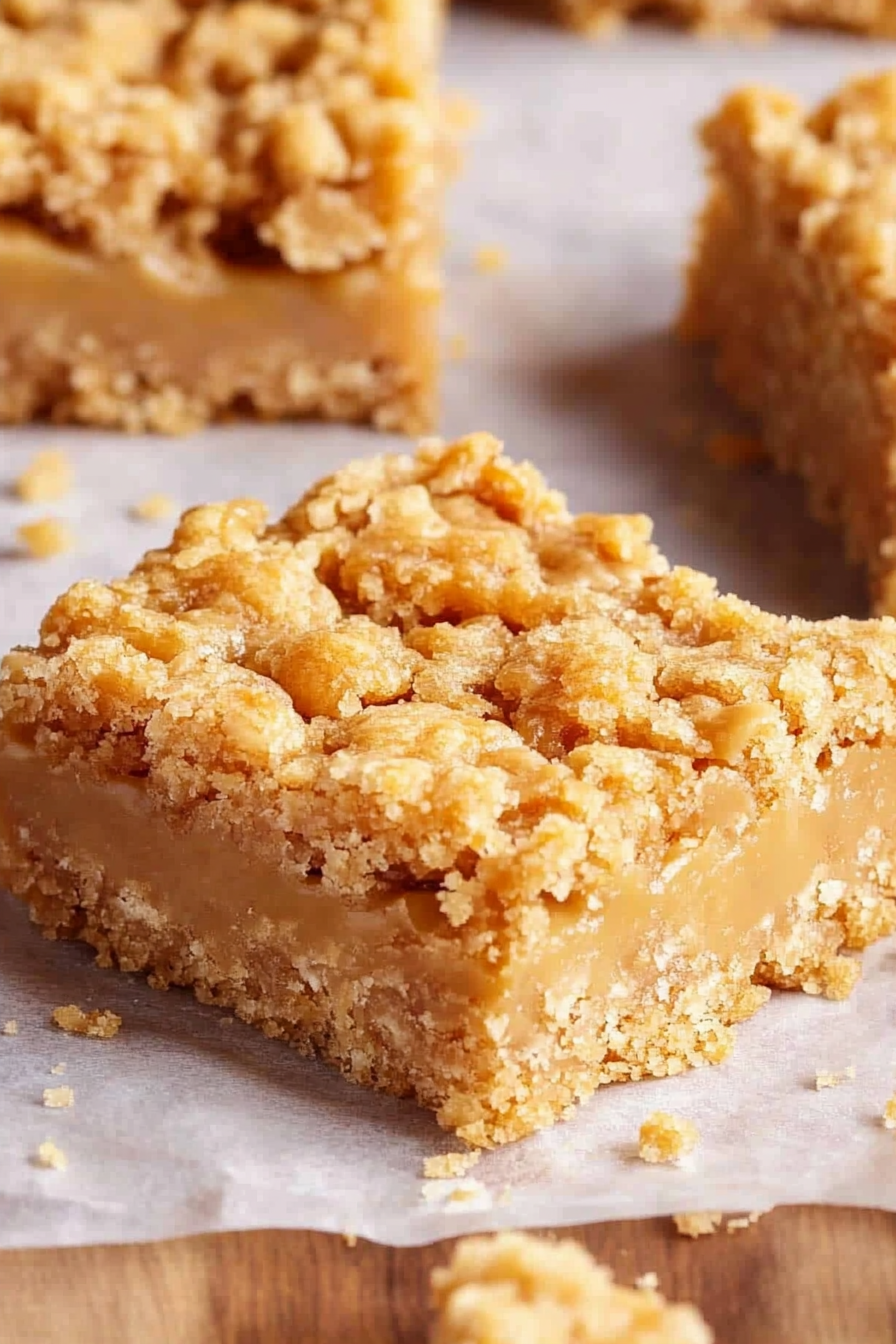 Caramel Crumb Bars