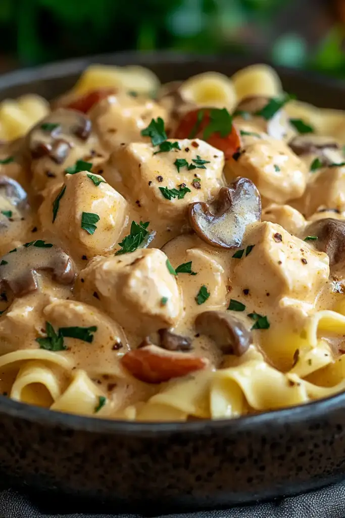 Chicken Stroganoff