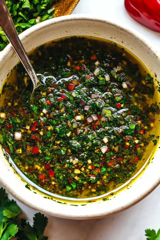 Chimichurri sauce
