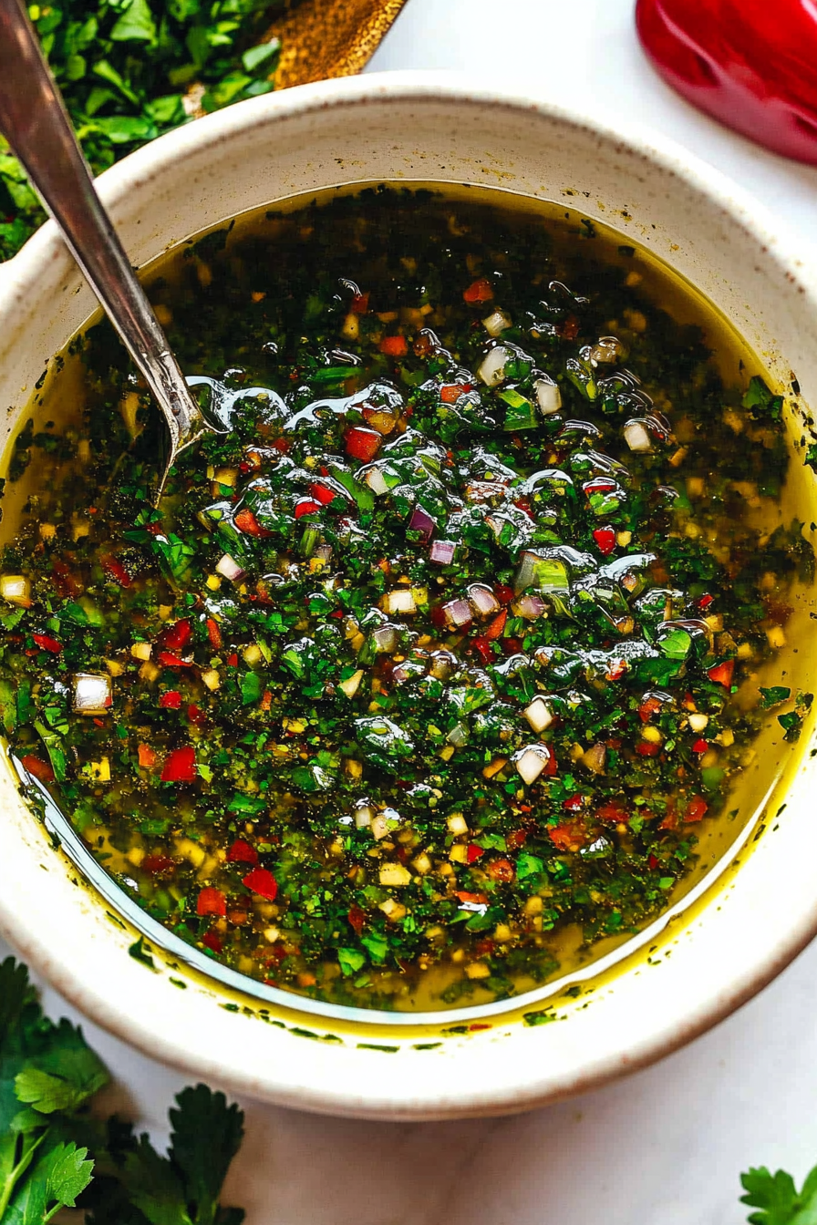 Chimichurri sauce