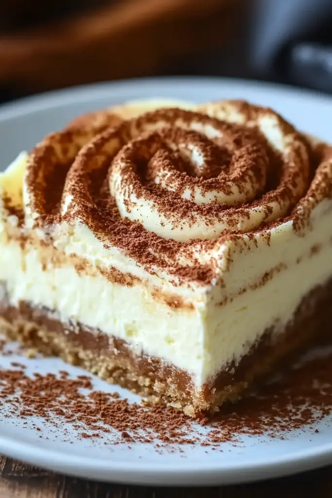 Cinnamon Roll Cheesecake