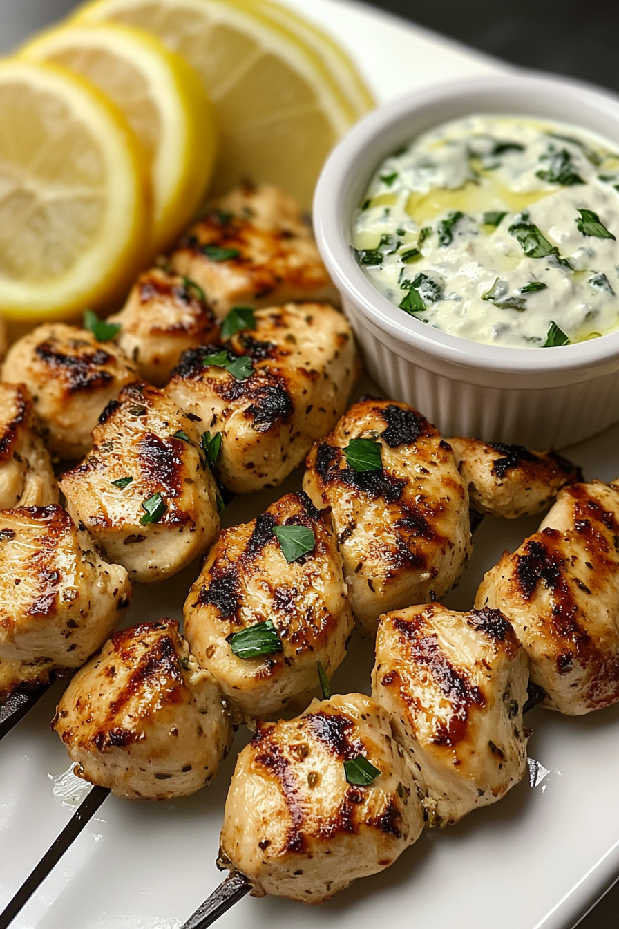 Greek Chicken Souvlaki