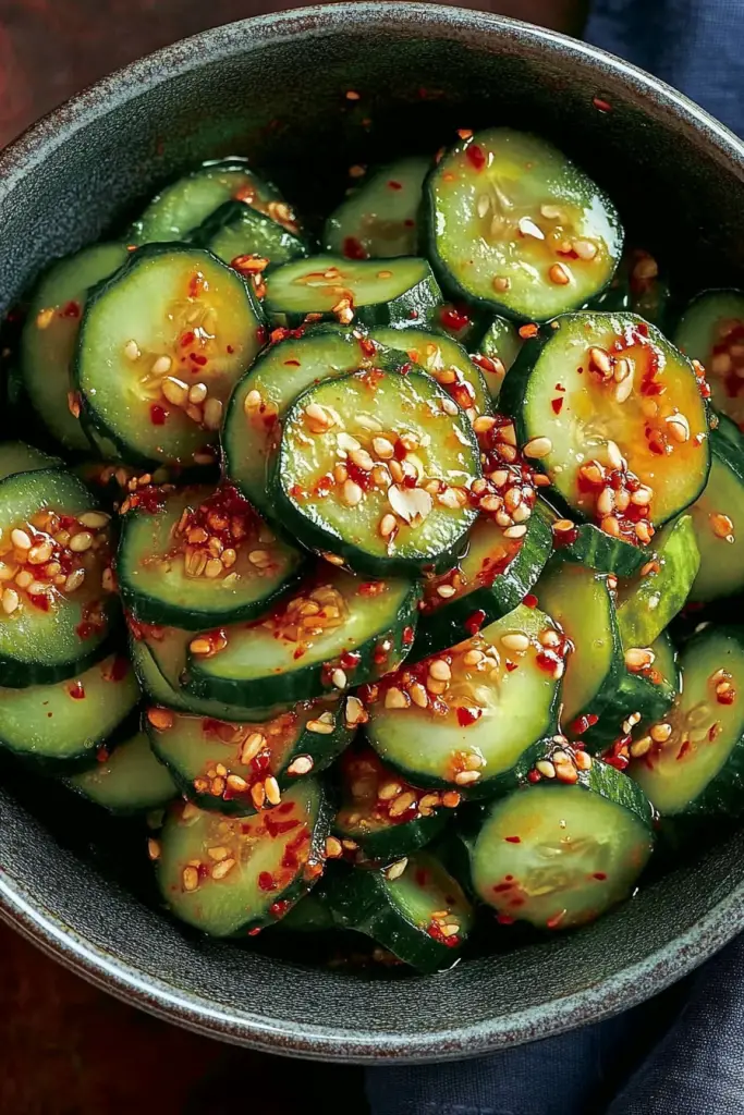 Korean cucumber salad