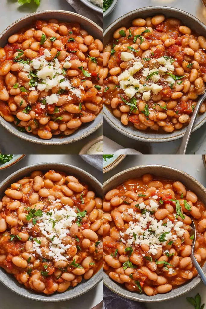 Mediterranean baked beans