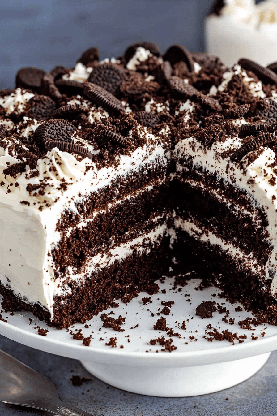Oreo cake recipe