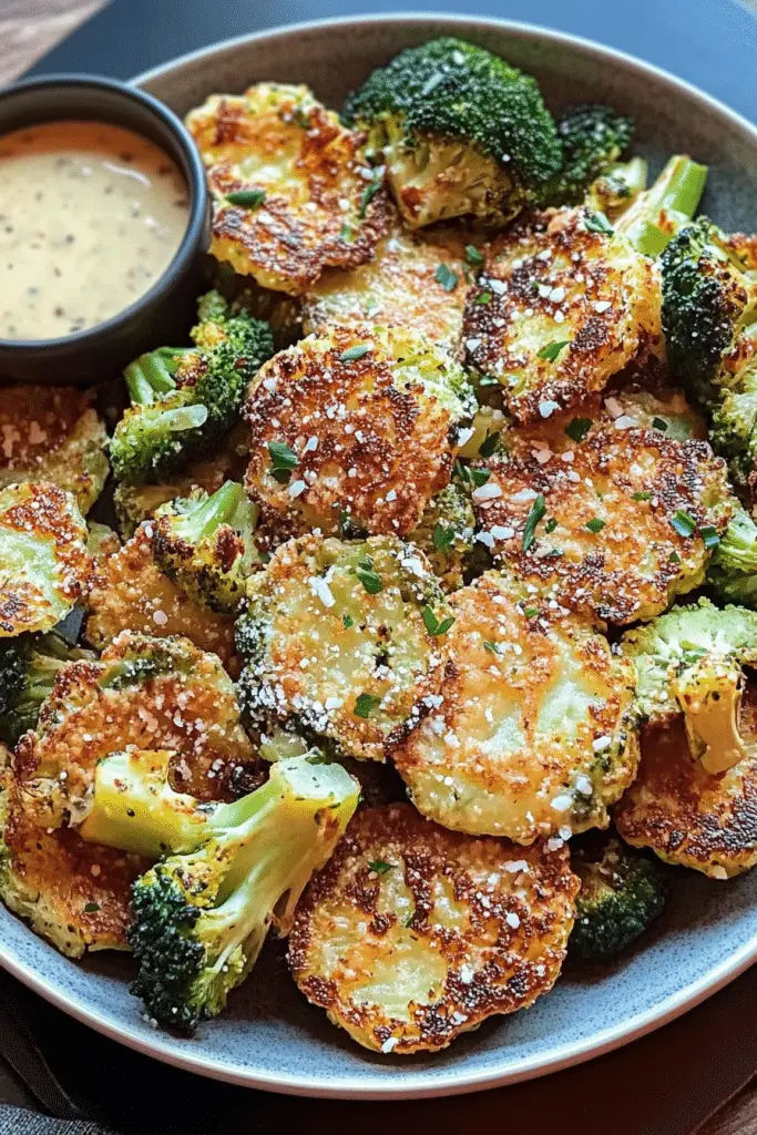 Parmesan Broccoli Bites