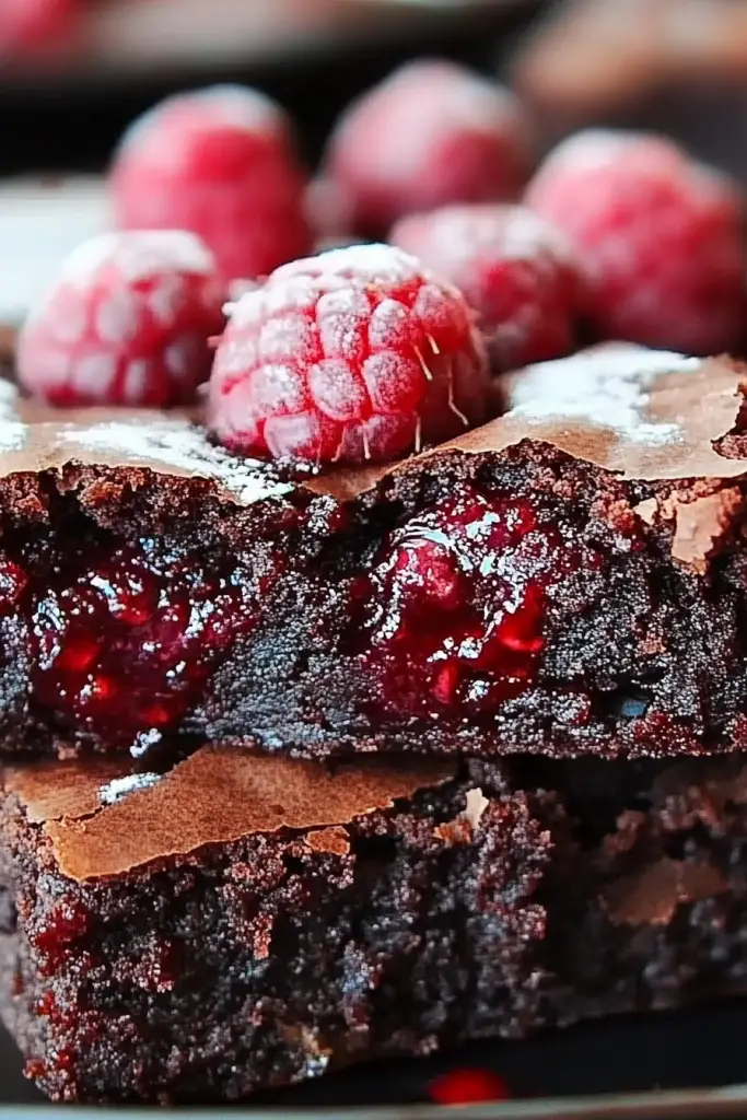 Raspberry Brownies