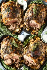 Slow Roasted Leg of Lamb