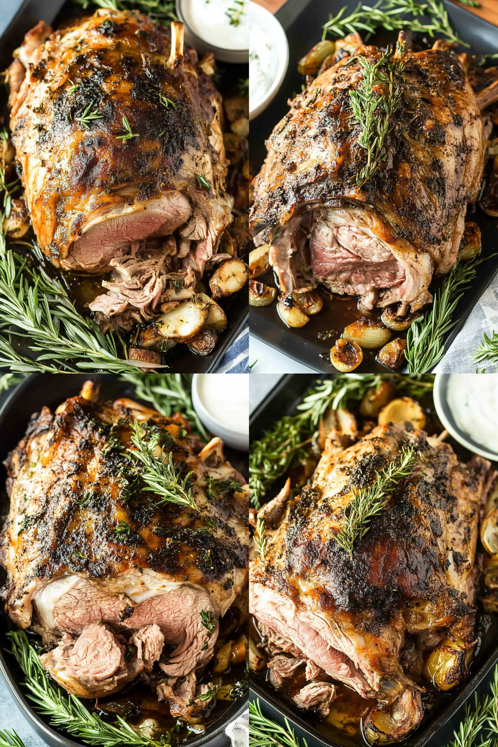 Slow Roasted Leg of Lamb