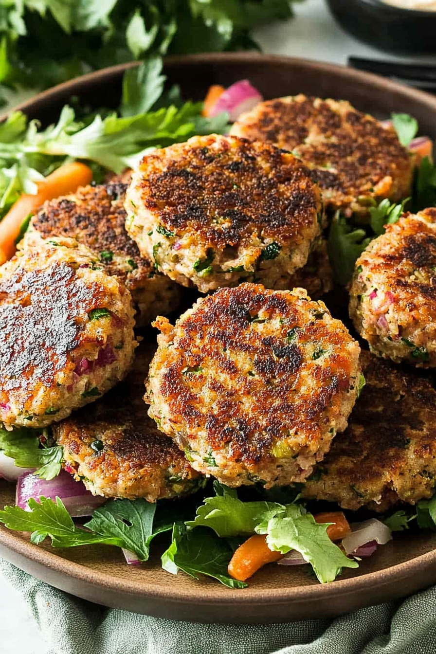 Turkey and Vegetable Patties
