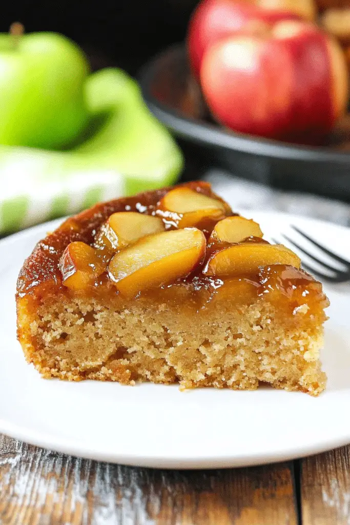 apple upside down cake