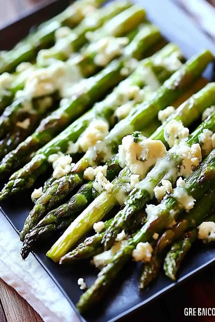 blue cheese asparagus