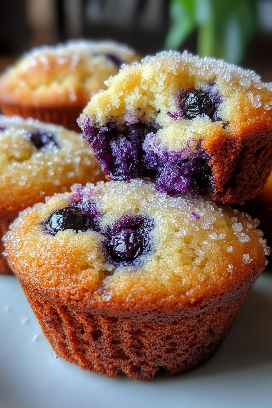 blueberry muffins