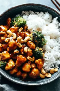 cashew chicken stir fry