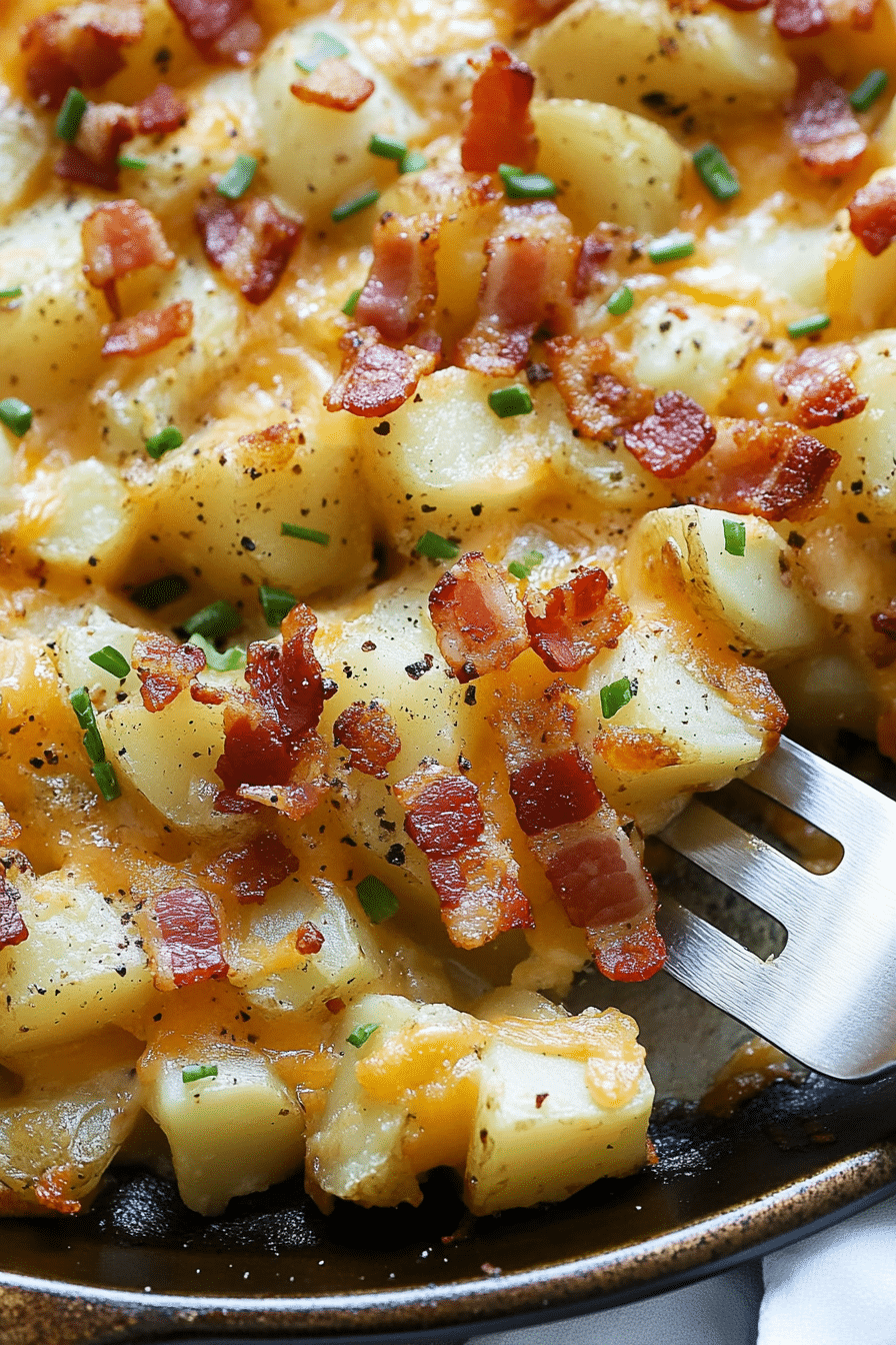 cheesy bacon potatoes