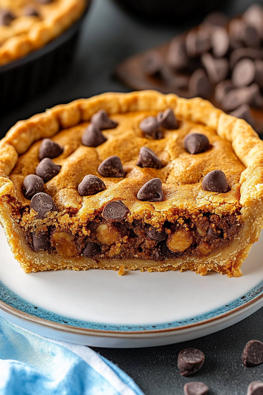 chocolate chip cookie pie