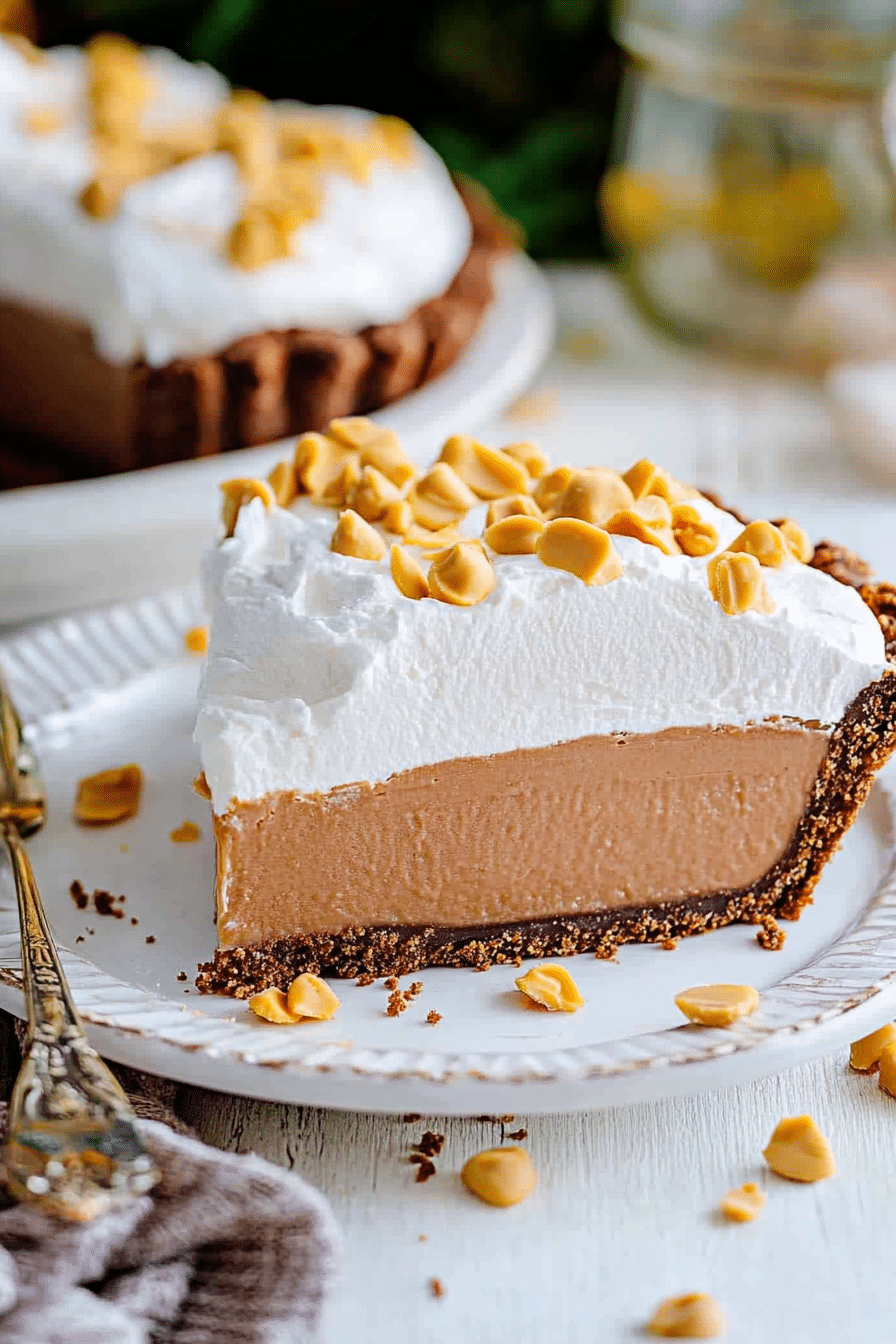 chocolate peanut butter pie