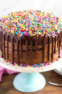 confetti brownie cake