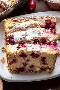 cranberry cake recipe