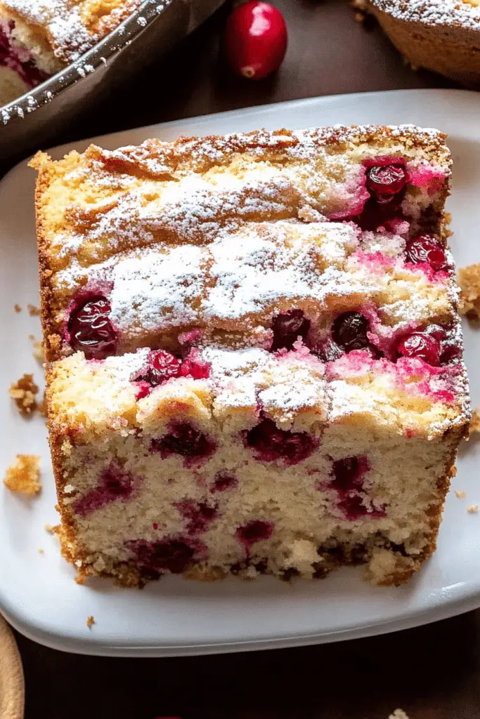 cranberry cake recipe
