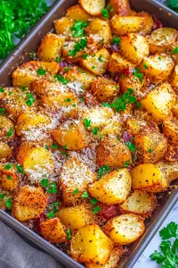 crispy parmesan potatoes