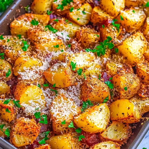 crispy parmesan potatoes