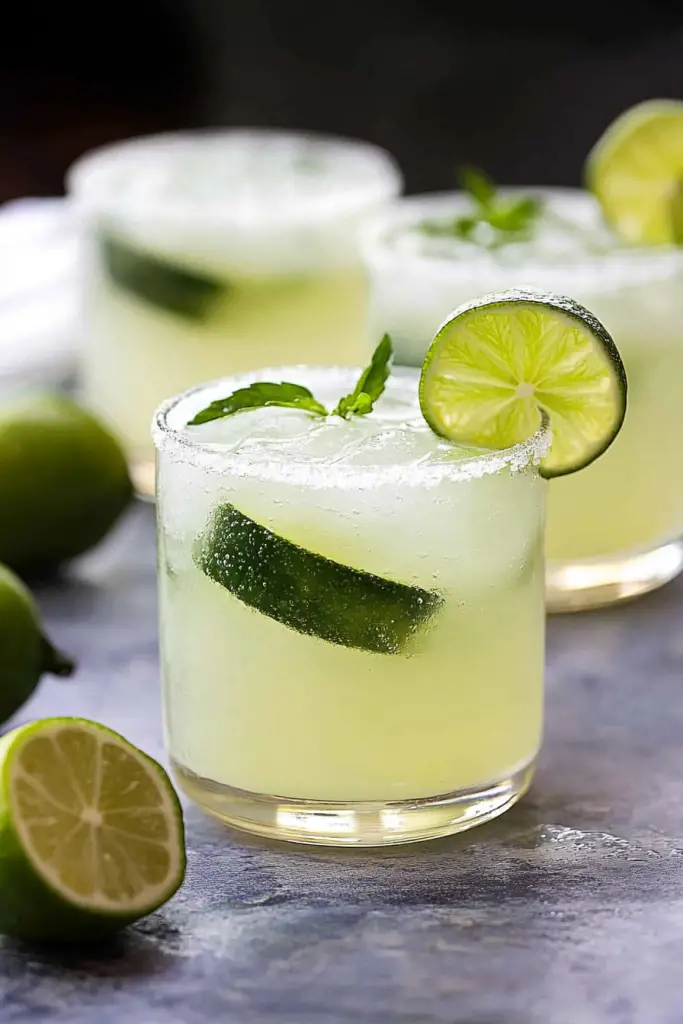 cucumber lime drink