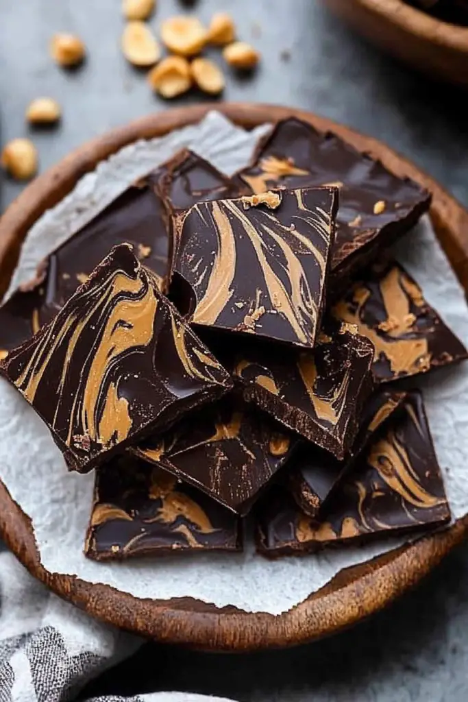 dark chocolate peanut butter
