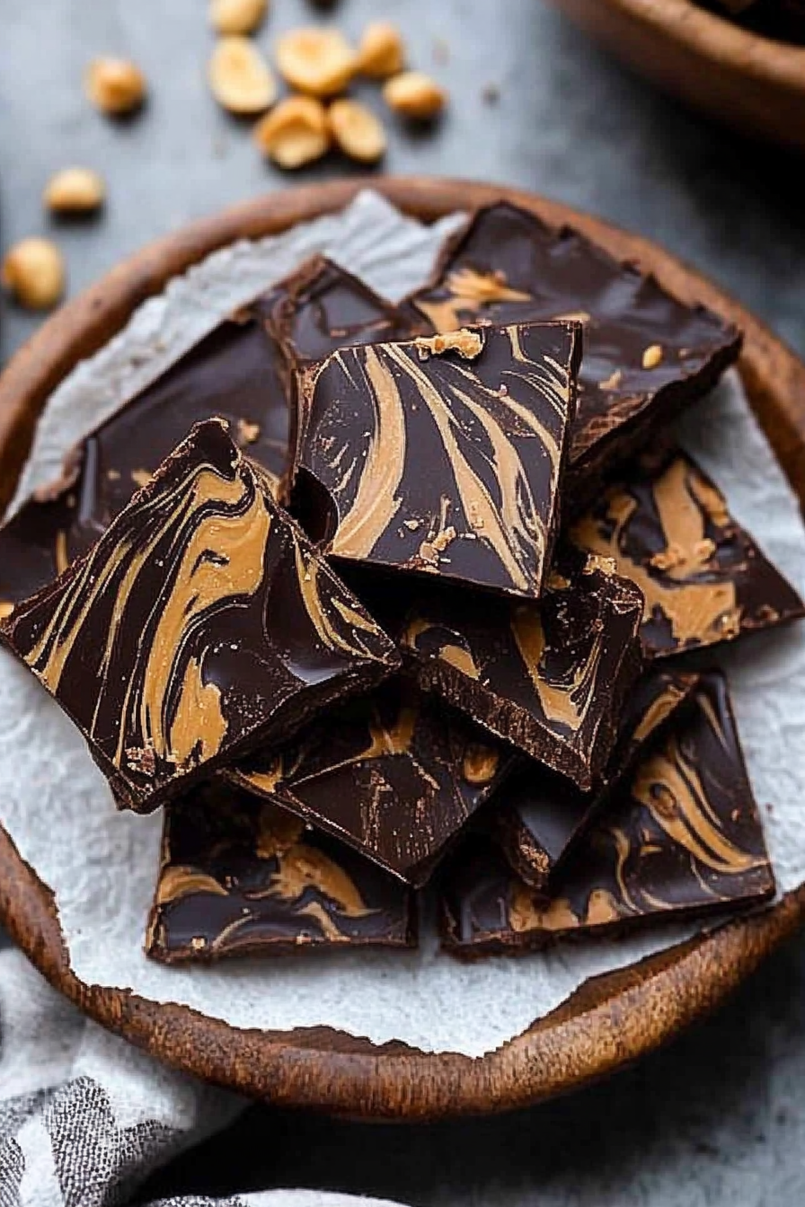 dark chocolate peanut butter