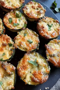 easy cheesy zucchini bites