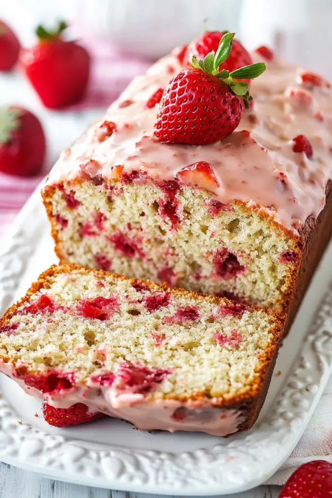 easy strawberry bread recipe