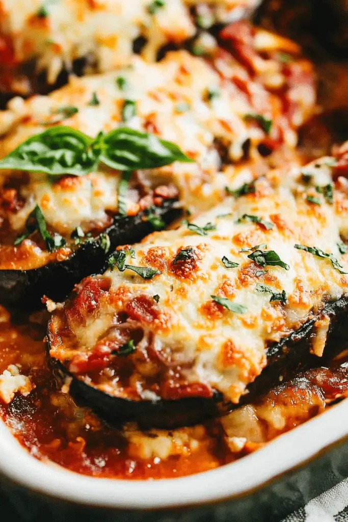 eggplant bacon goat cheese