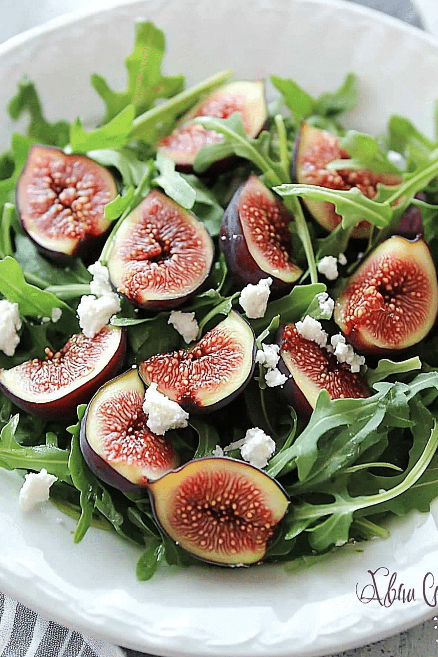 fig arugula salad