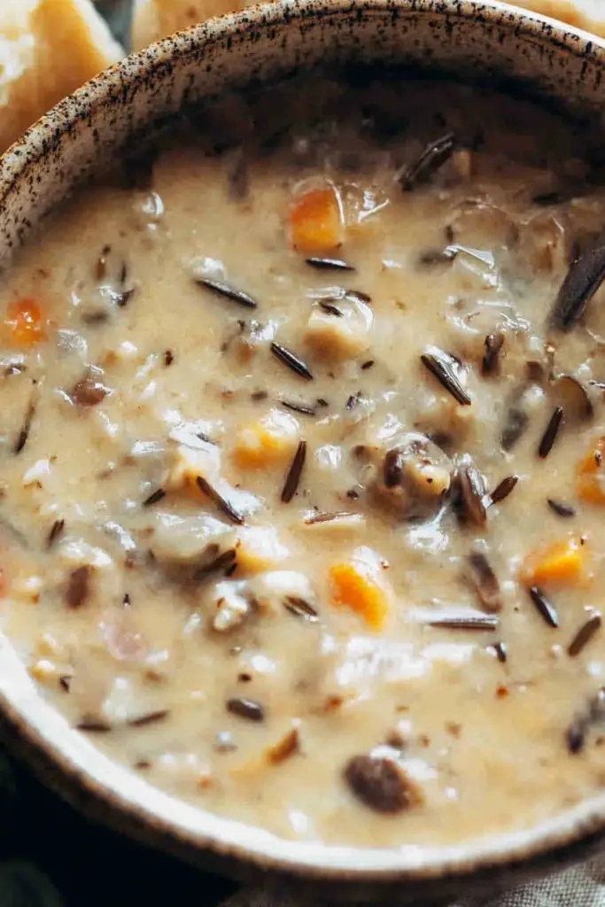 freezer wild rice soup