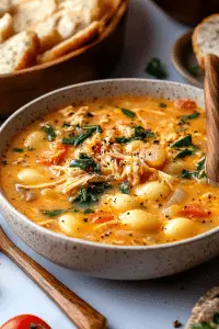 gnocchi chicken soup