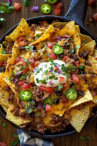 ground beef nachos