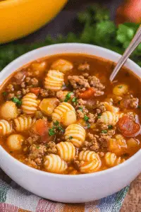 ground beef soup