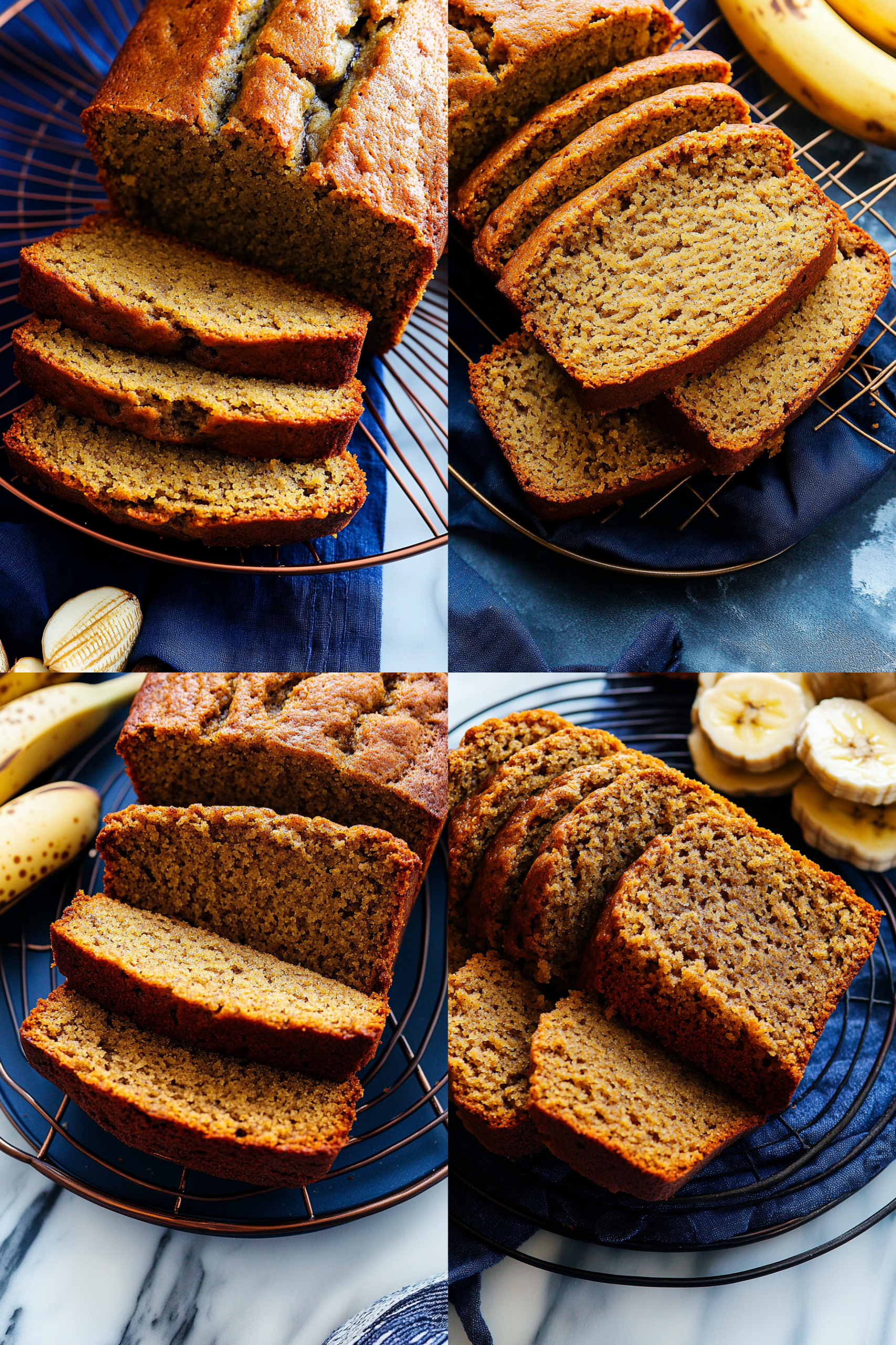 healthy banana bread